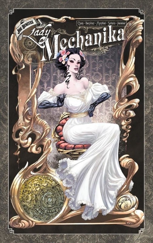 okładka Lady Mechanika T.4 książka | Joe Benitez, Chen A.F., Martin Montiel