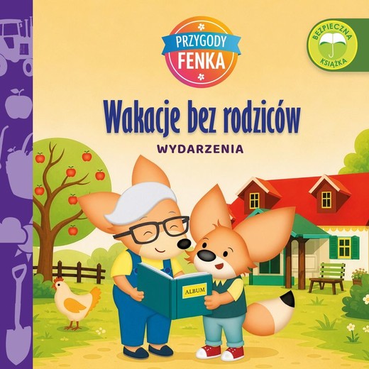 okładka Wakacje bez rodziców. Przygody Fenka wyd. 2026 książka | Dominika Gałka, Konrad Sobik