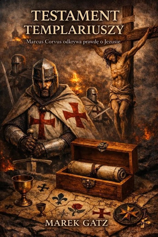okładka Testament Templariuszy książka | Gatz Marek