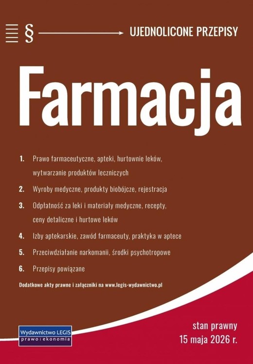 okładka Farmacja. Ujednolicone przepisy książka | Praca Zbiorowa