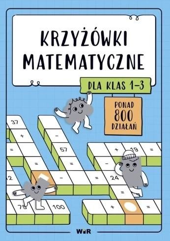 okładka Krzyżówki matematyczne dla klas 1-3 książka