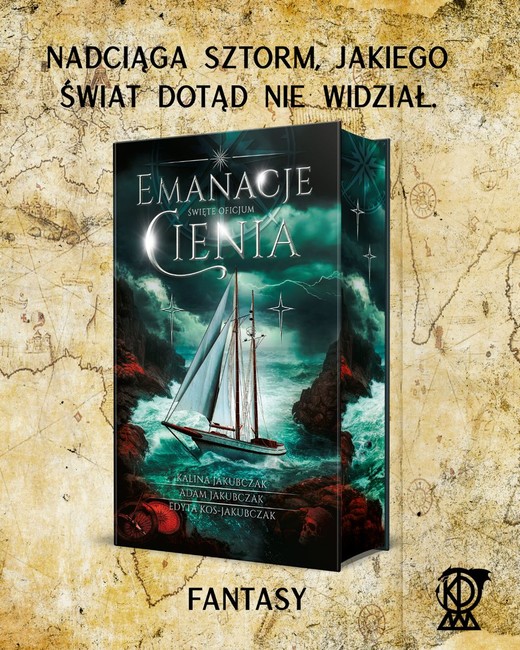 okładka Emanacje Cienia książka | E.K.A. Jakubczak