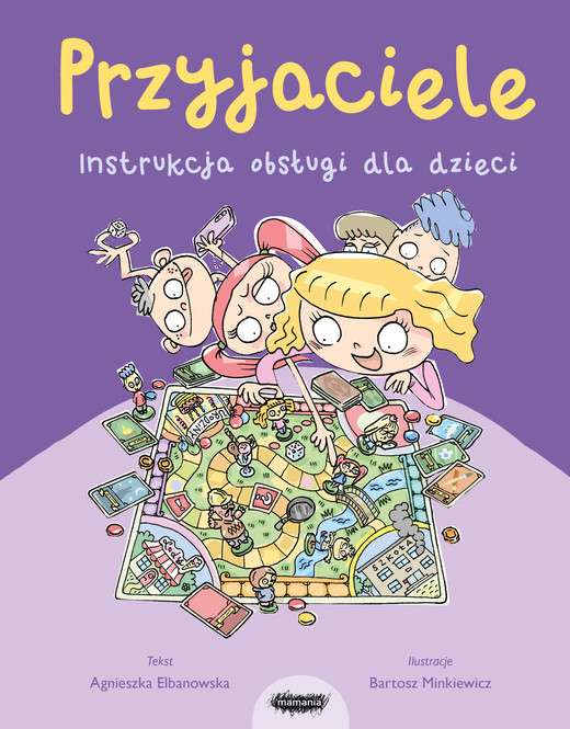 okładka Przyjaciele. Instrukcja obsługi dla dzieci ebook | epub, mobi | Agnieszka Elbanowska