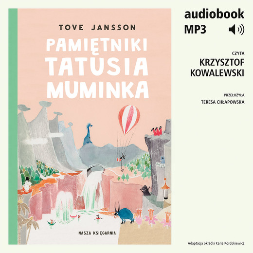 okładka Pamiętniki Tatusia Muminka audiobook | MP3 | Tove Jansson