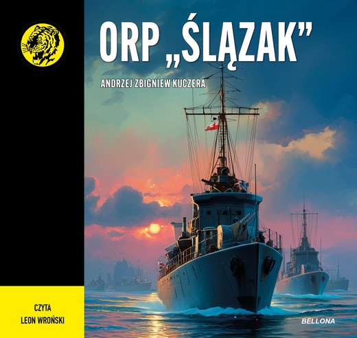 okładka ORP "Ślązak" audiobook | MP3 | Andrzej Zbigniew Kuczera