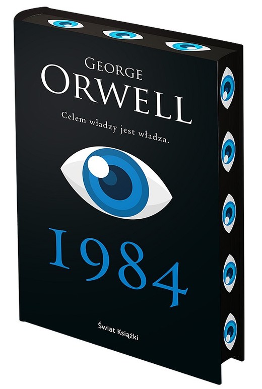 okładka 1984. Edycja kolekcjonerska. Barwione brzegi książka | George Orwell
