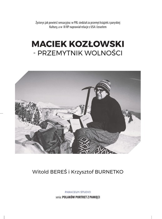okładka Maciek Kozłowski. Przemytnik wolności książka | Witold Bereś