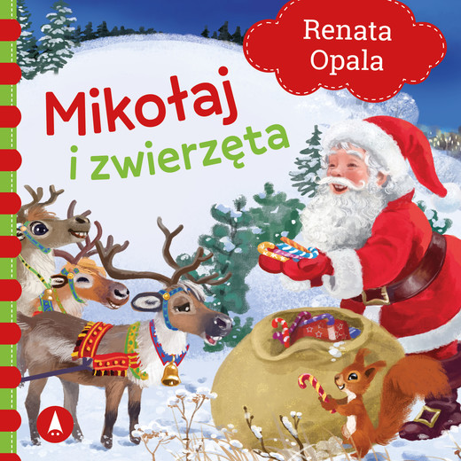 okładka Mikołaj i zwierzęta książka | Renata Opala