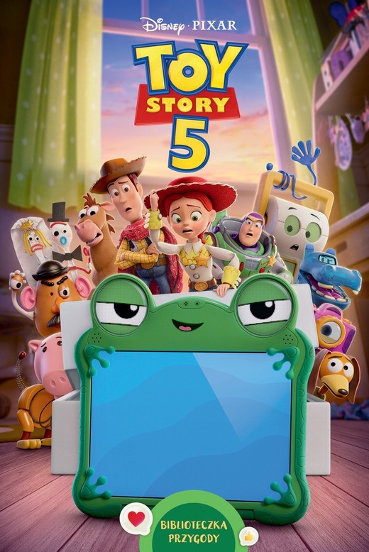 okładka Toy Story 5. Biblioteczka przygody. Disney Pixar książka