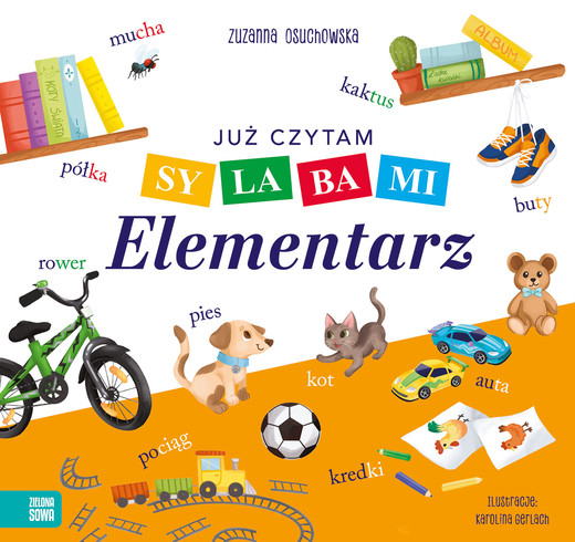 okładka Już czytam sylabami. Elementarz książka | Zuzanna Osuchowska