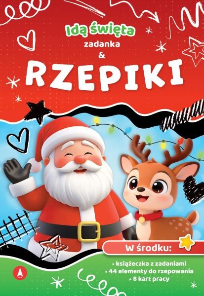 okładka Idą święta. Zadanka & rzepiki książka | Wioleta Żyłowska