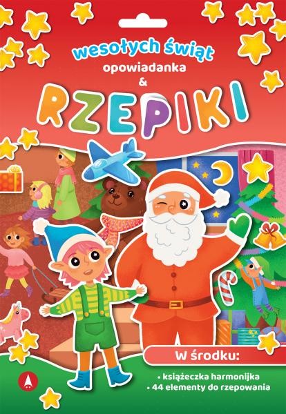 okładka Wesołych świąt. Opowiadanka & rzepiki książka | Opracowanie zbiorowe