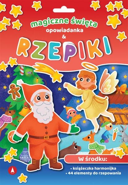 okładka Magiczne święta. Opowiadanka & rzepiki książka | Opracowanie zbiorowe