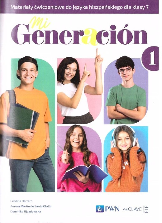 okładka Generacion 1 Materiały ćw. SP 7 PWN książka | Cristina Herrero, de SantaOlallaAuroraMartin