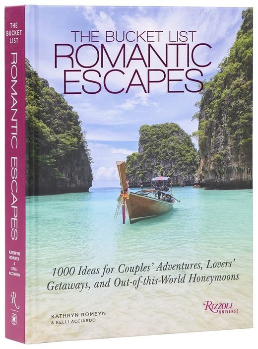okładka The Bucket List Romantic Escapes książka | Kathryn Romeyn