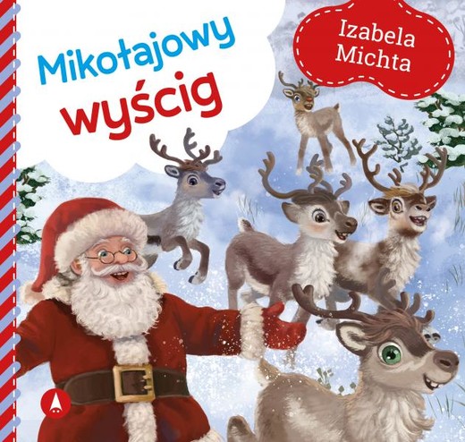 okładka Mikołajowy wyścig książka | Izabela Michta