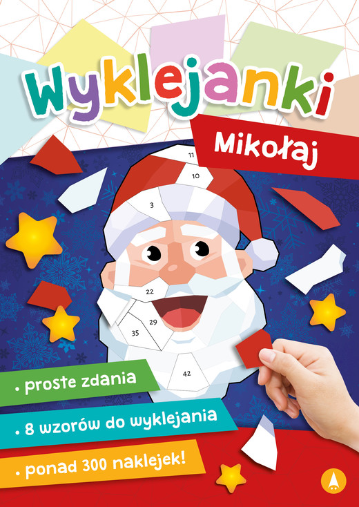 okładka Mikołaj. Wyklejanki książka | Łucja Leśniak