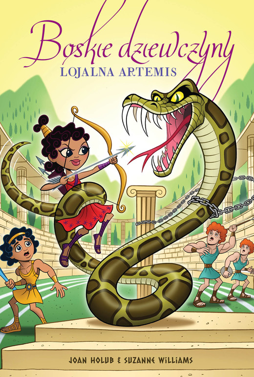okładka Boskie dziewczyny. Tom 7. Lojalna Artemis ebook | epub, mobi | Joan Holub, Suzanne Williams