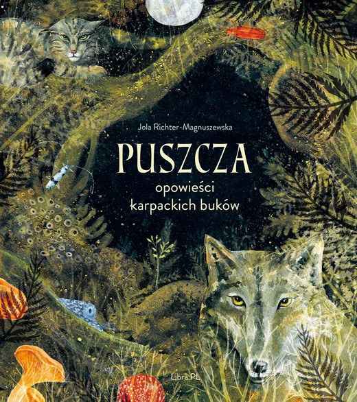 okładka Puszcza. Opowieści karpackich buków książka | Jolanta Richter-Magnuszewska