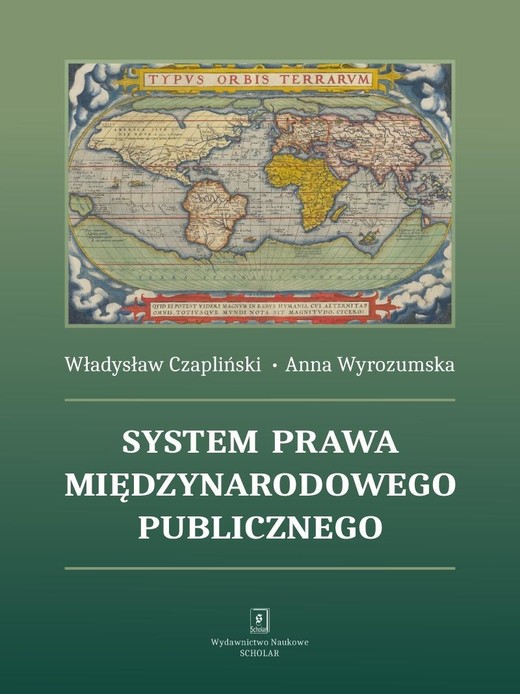 okładka System prawa międzynarodowego publicznego książka | Anna Wyrozumska, Władysław Czapliński
