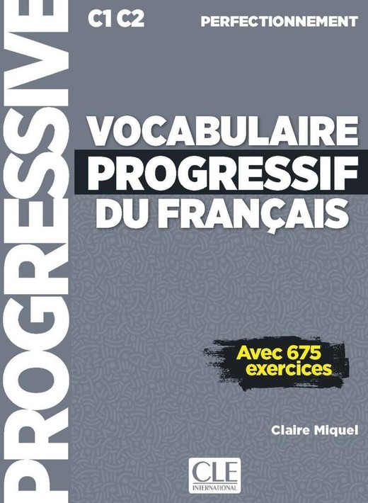 okładka Vocabulaire progressif C1/C2 książka+ebook+online książka | Miquel Claire