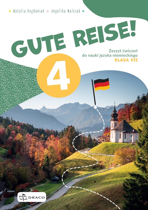 okładka Gute Reise! 4 zeszyt ćwiczeń książka | Opracowanie zbiorowe