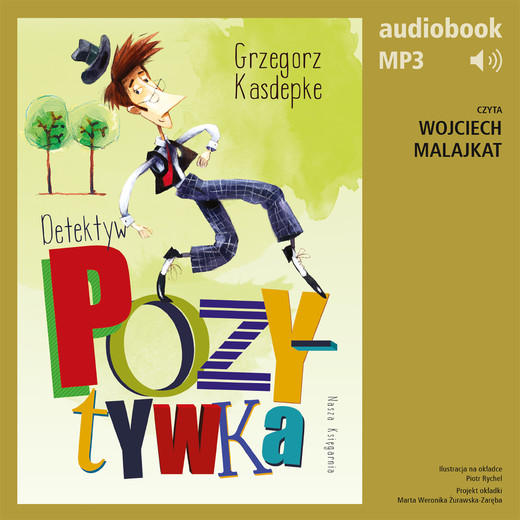 okładka Detektyw Pozytywka audiobook | MP3 | Grzegorz Kasdepke