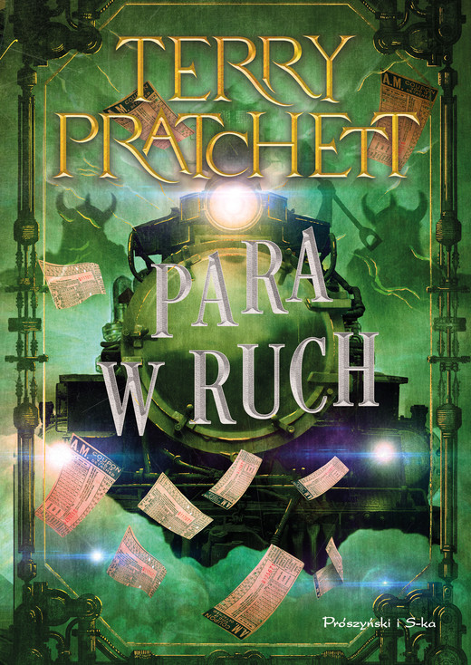 okładka Para w ruch ebook | epub, mobi | Terry Pratchett