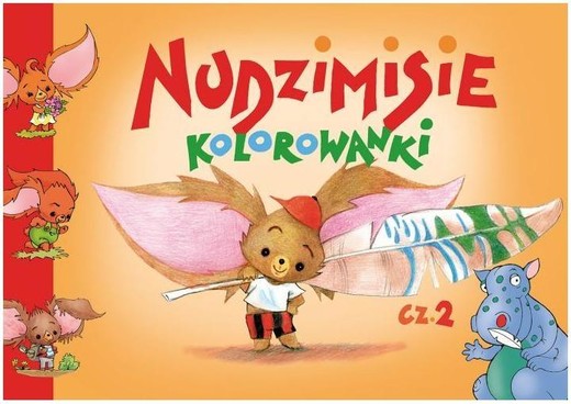 okładka Nudzimisie. Kolorowanki cz. 2 książka | Praca Zbiorowa