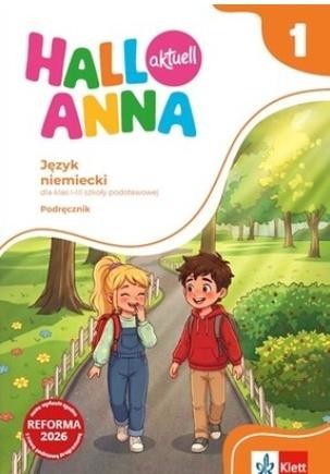 okładka Hallo Anna aktuell 1 podręcznik książka | Praca Zbiorowa