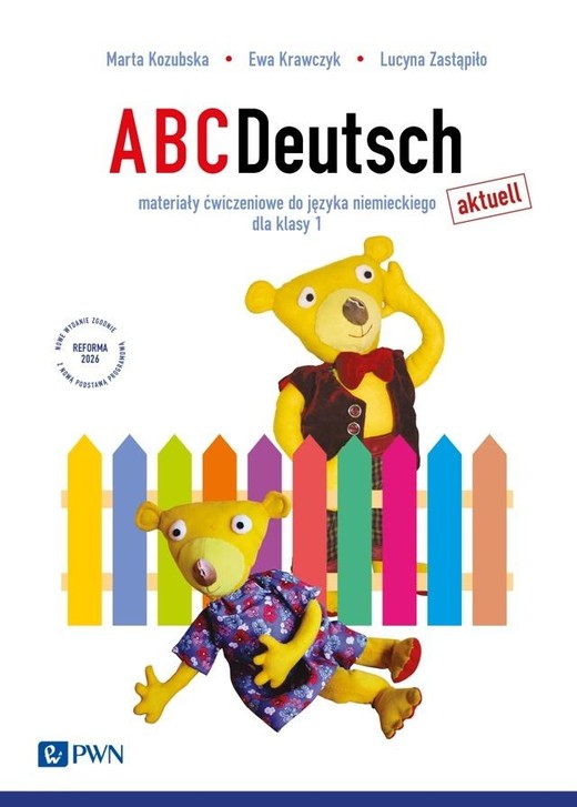 okładka ABCDeutsch aktuell SP1 ćwiczenia książka | Ewa Krawczyk, Marta Kozubska, Lucyna Zastapiło