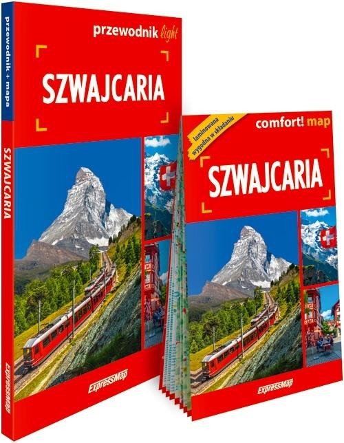 okładka Szwajcaria light: przewodnik + mapa książka | Magdalena Dziadosz
