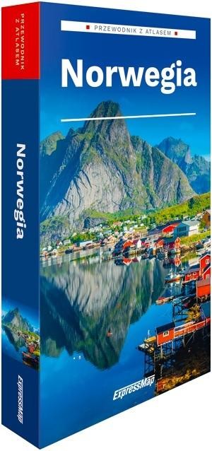 okładka Norwegia przewodnik z atlasem książka | Tomasz Duda