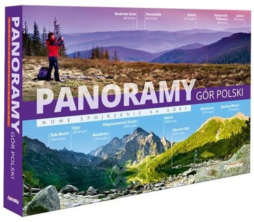 okładka Panoramy gór Polski. Nowe spojrzenie na góry książka | Praca Zbiorowa