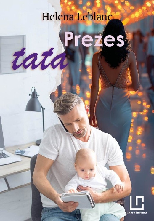 okładka Przeznaczenia T.3 Prezes tata książka | Helena Leblanc