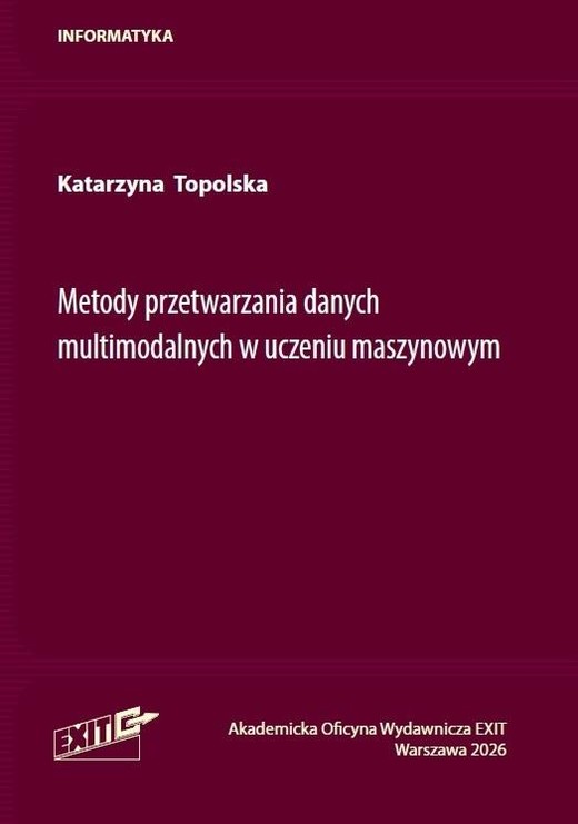 okładka Metody przetwarzania danych wielomodalnych... książka