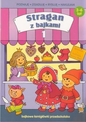 okładka Stragan z bajkami 1 książka | Joanna Myjak