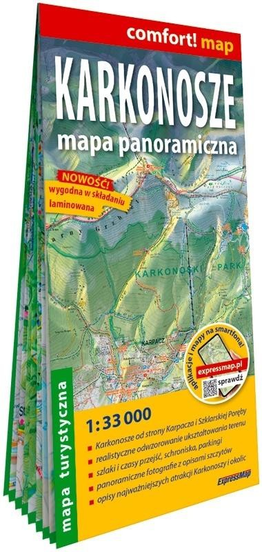 okładka Comfort! map Karkonosze 1:33 000 książka | Praca Zbiorowa