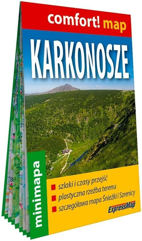 okładka Comfort! map Karkonosze 1:65 000 książka | Praca Zbiorowa