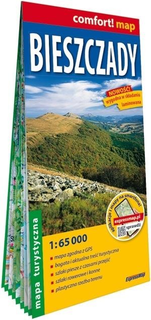 okładka Comfort! map Bieszczady 1:65 000 książka | Praca Zbiorowa