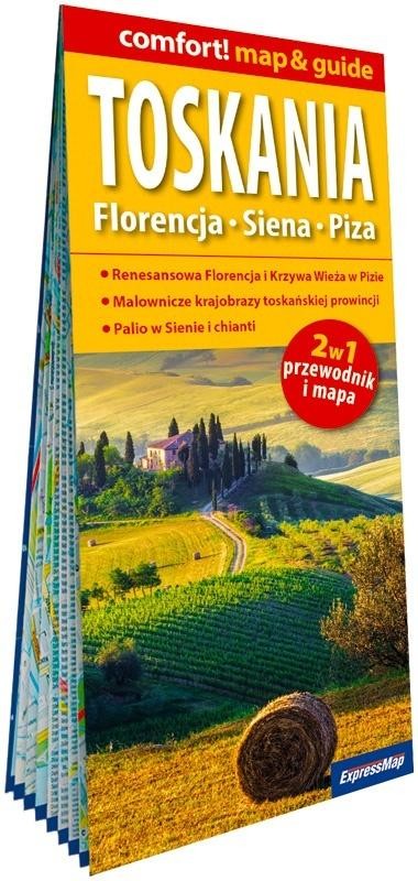 okładka Toskania light: przewodnik + mapa książka | Kamila Kowalska