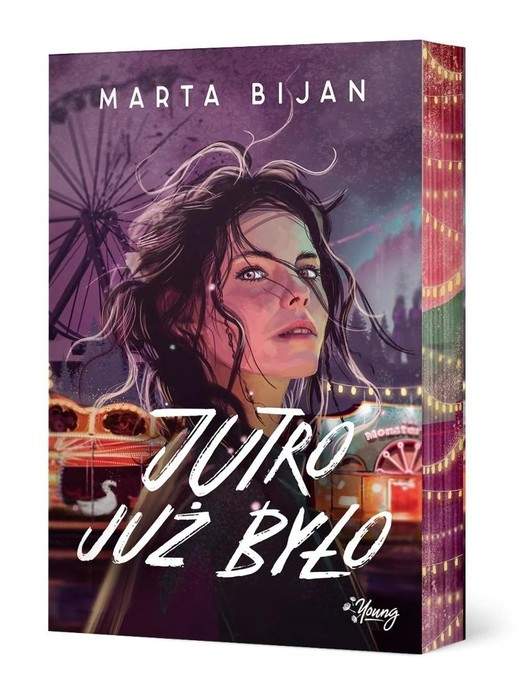 okładka Jutro już było (barwione brzegi) książka | Marta Bijan