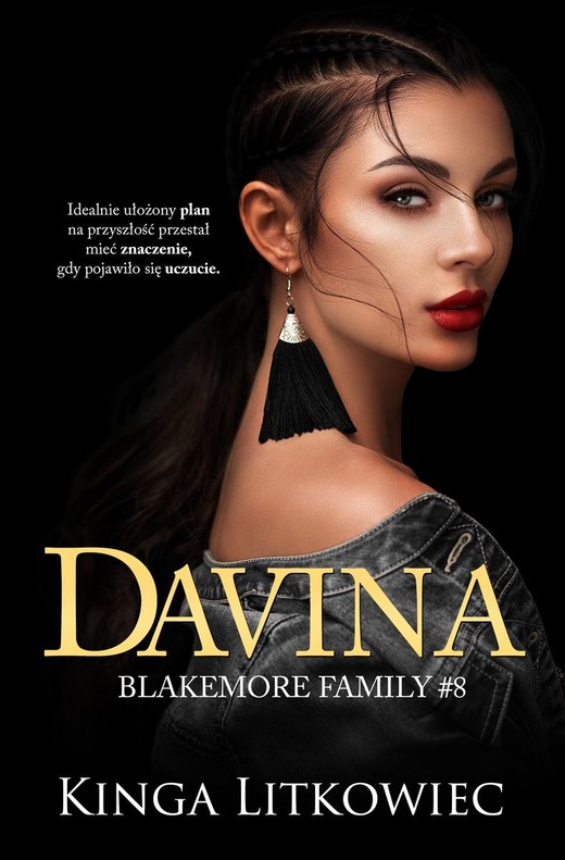 okładka Davina. Blakemore Family. Tom 8 książka | Kinga Litkowiec