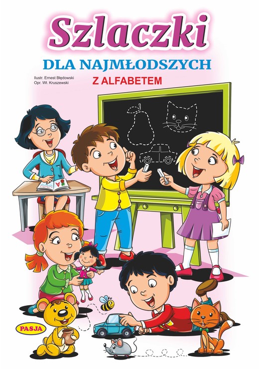 okładka Szlaczki dla najmłodszych książka | Ernest Błędowski, Kruszewski Włodzimierz