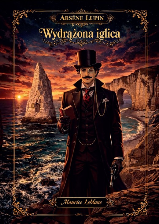 okładka Wydrążona iglica. Arsene Lupin książka | Maurice Leblanc