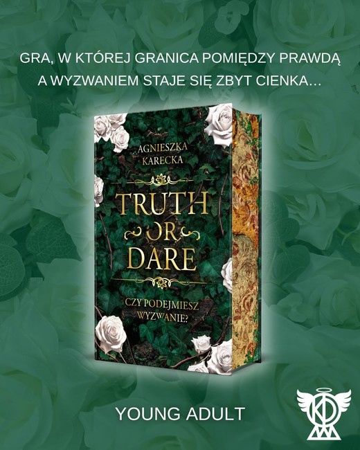 okładka Truth Or Dare książka | Agnieszka Karecka
