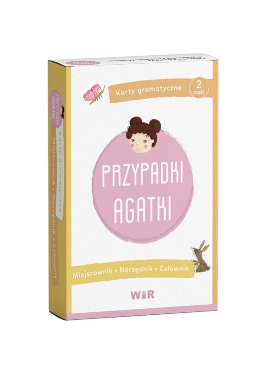 okładka Przypadki Agatki. Karty gramatyczne. Część 2 książka | Agnieszka Fabisiak-Majcher, Elżbieta Ławczys