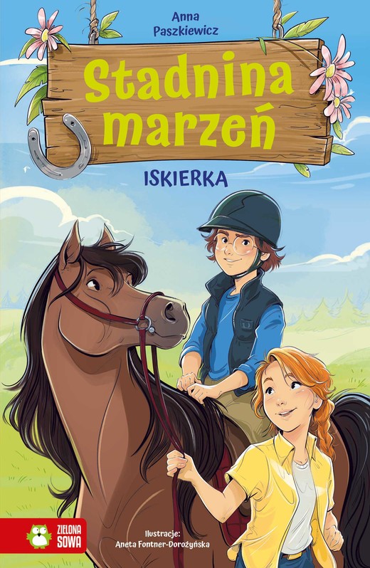 okładka Iskierka. Stadnina marzeń książka | Anna Paszkiewicz