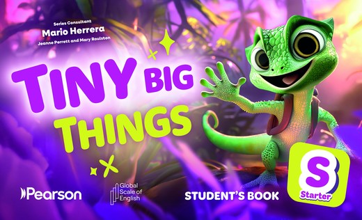 okładka Tiny Big Things Starter Student's Book with Digital Practice and Resources książka