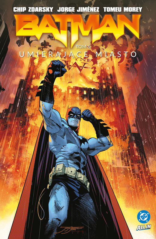 okładka Umierające miasto. Batman. Batman. Tom 6 książka | Chip Zdarsky, Jorge Jimenez